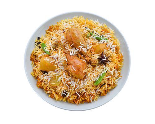 Biryani Dishes Served at Khyber Restaurant in Middlesbrough